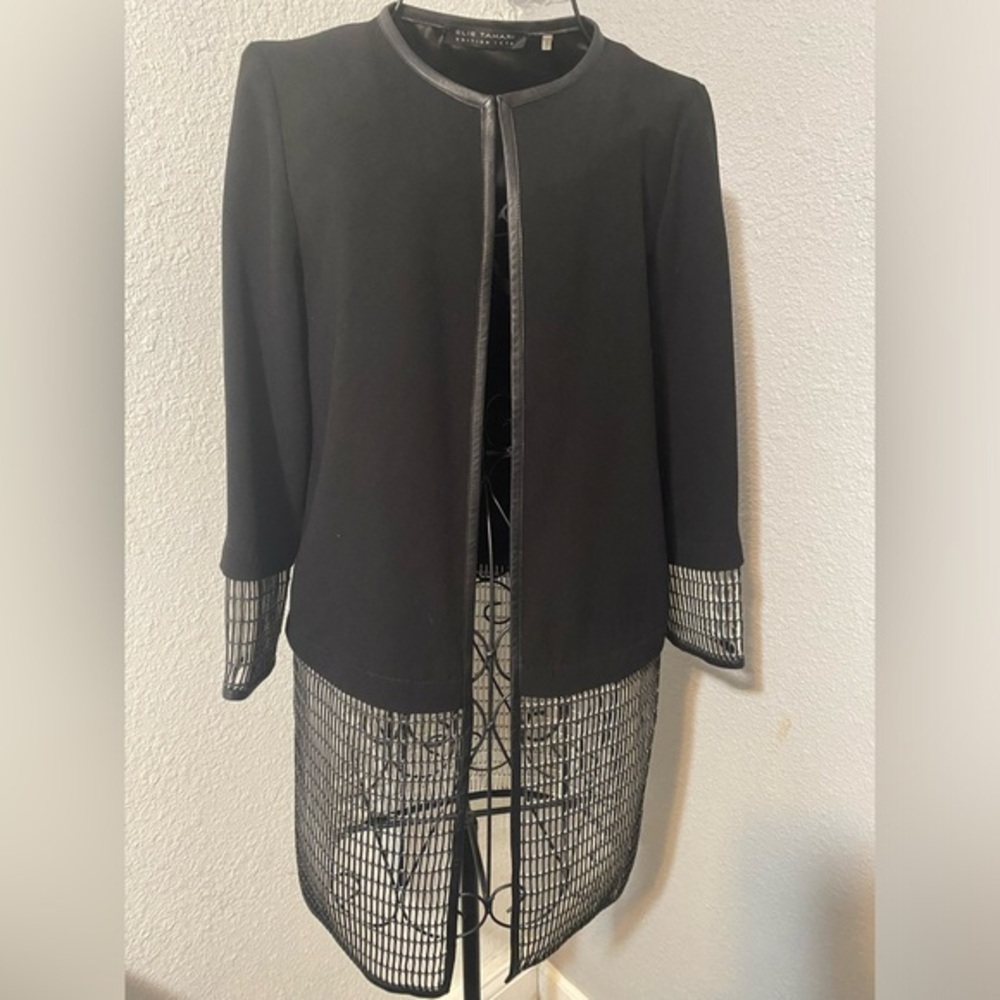 ELIE TAHARI EDITION 1974 Black Coat. Size XS